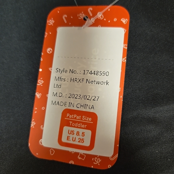 Size 8.5 US Toddler Girl Unicorn Water Shoes Pink & Black By PatPat - Picture 7 of 8